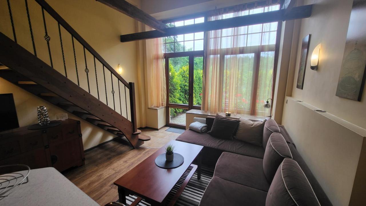 Apartament Jozefina 8 Dwupoziomowy Z Tarasem شكلارسكا بوريبا المظهر الخارجي الصورة